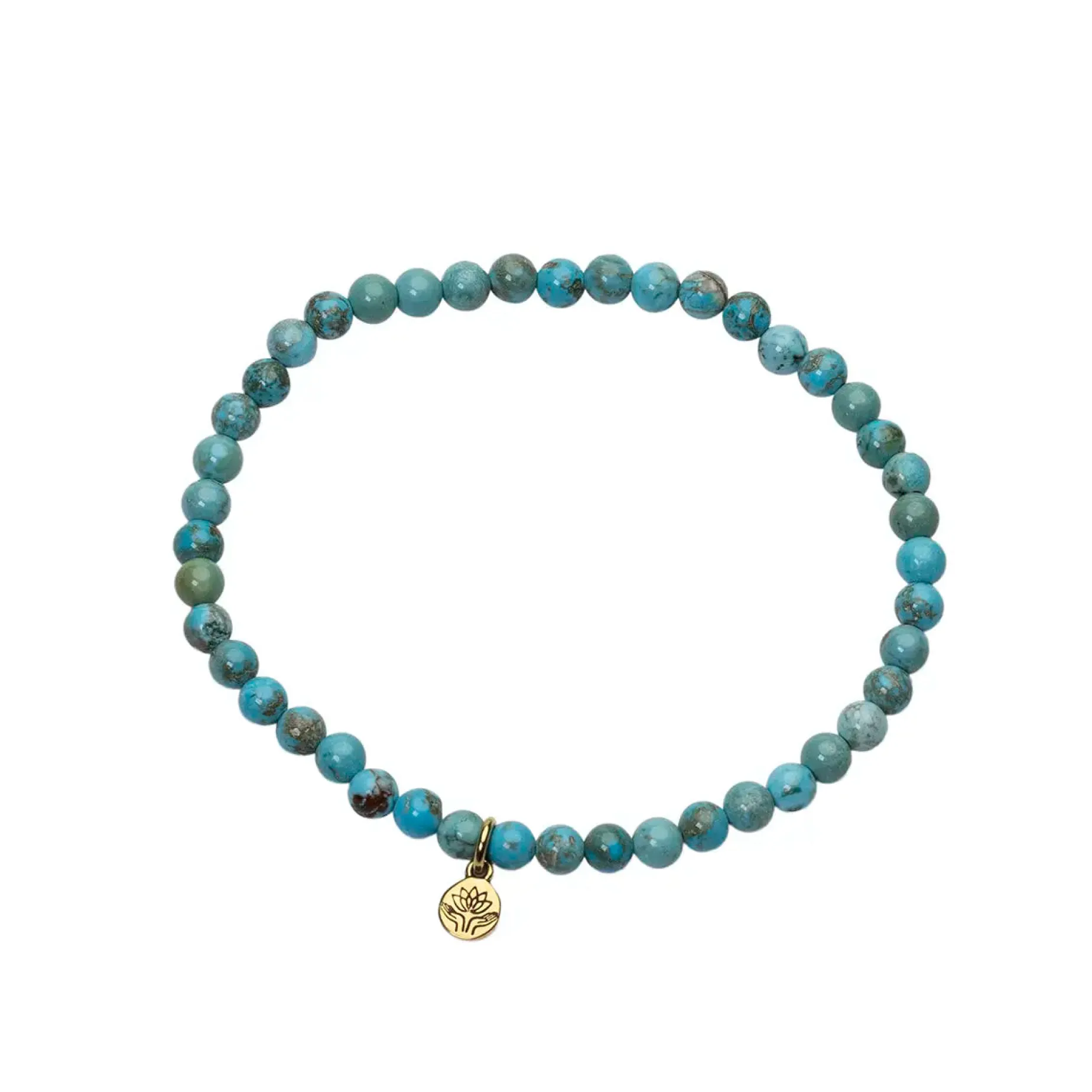 PALAS Healing Gem Bracelet TURQUOISE HOWLITE