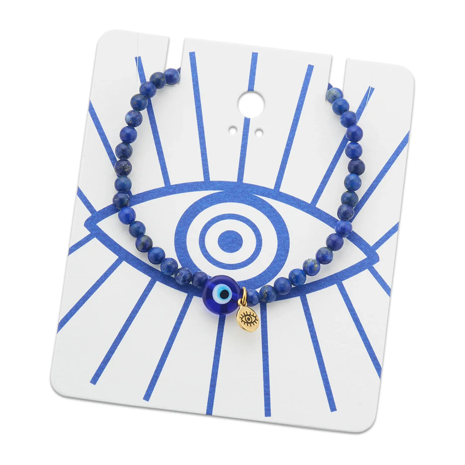 PALAS Healing Gem Bracelet EVIL EYE