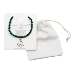 PALAS Healing Gem Bracelet GREEN HOWLITE