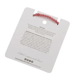 PALAS Healing Gem Bracelet PINK JADE