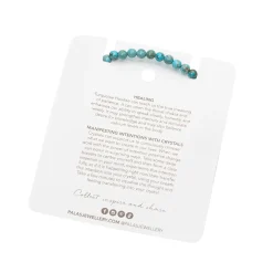 PALAS Healing Gem Bracelet TURQUOISE HOWLITE