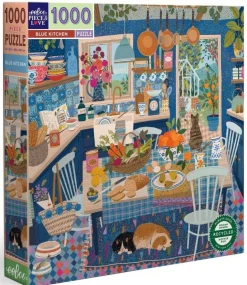 1000 pce Puzzle BLUE KITCHEN