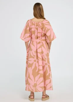 PIPPA RIDLEY Mezcal Dress SUNDIAL BISCUIT