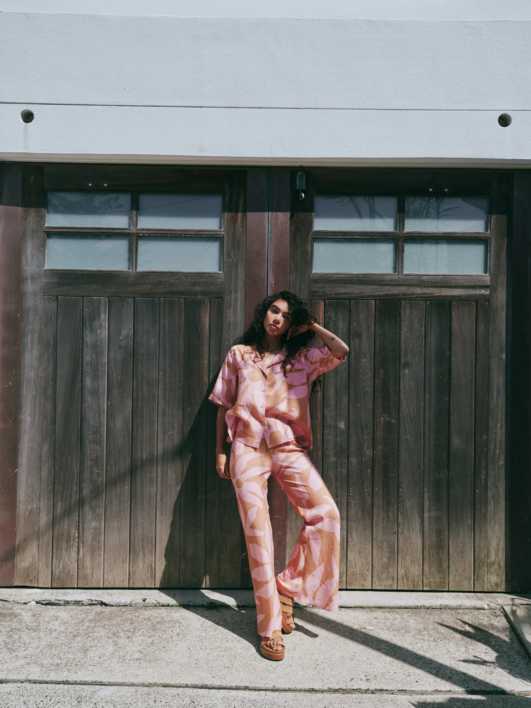 PIPPA RIDLEY Milano Pant SUNDIAL BISCUIT