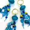 Resin Tassel Keychain BLUE