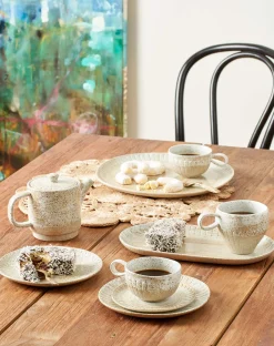 ROBERT GORDON Cup & Saucer WHITE CEYLON