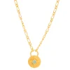 Ruby Teva Arabesque Necklace GREEN AVENTURINE