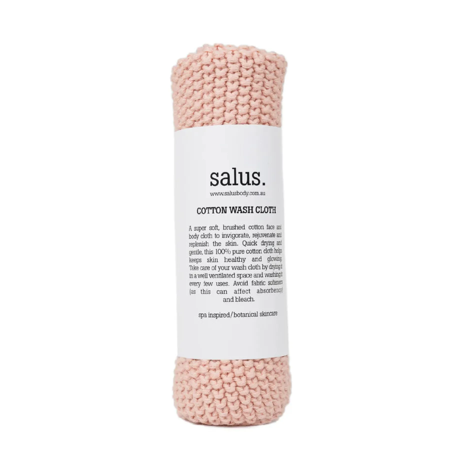 SALUS Cotton Wash Cloth PINK