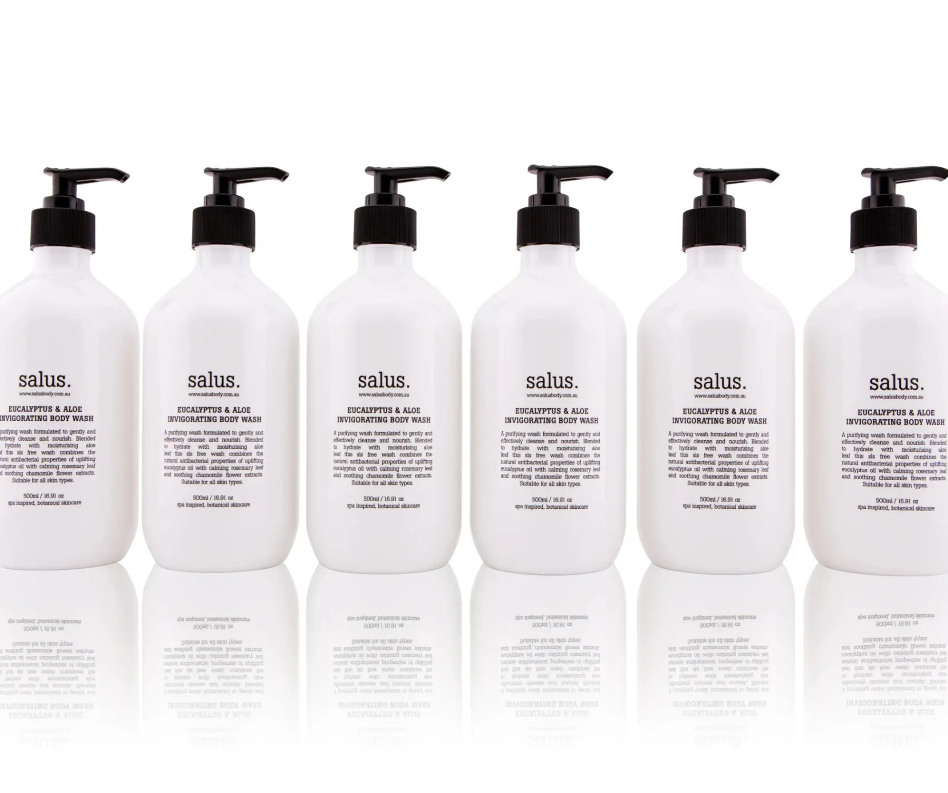 SALUS Eucalyptus & Aloe Body Wash 500ml
