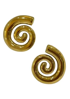 Spiral Earrings GOLD