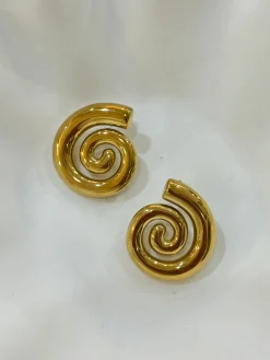 Spiral Earrings GOLD