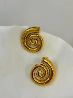 Spiral Earrings GOLD