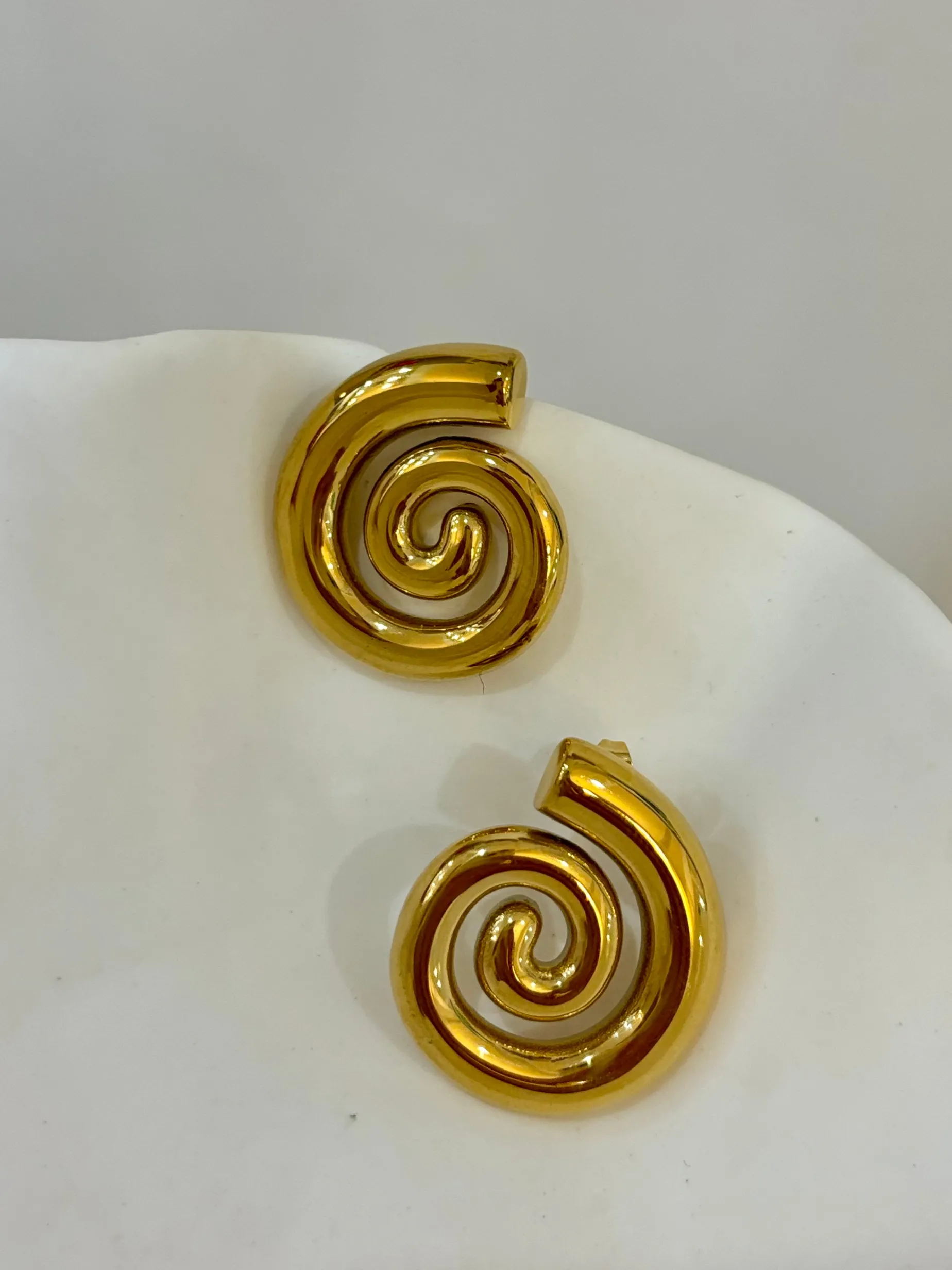 Spiral Earrings GOLD