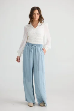 TALISMAN Freedom Pant LIGHT WASH DENIM