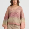 TALISMAN Lottie Knit BERRY OMBRE