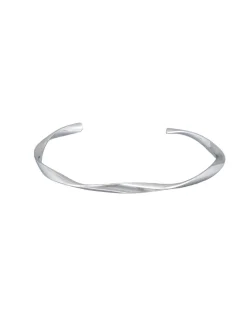 Tiger Tree Single Twist Cuff SILVER
