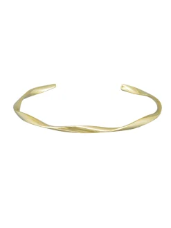 Tiger Tree Single Twist Cuff GOLD