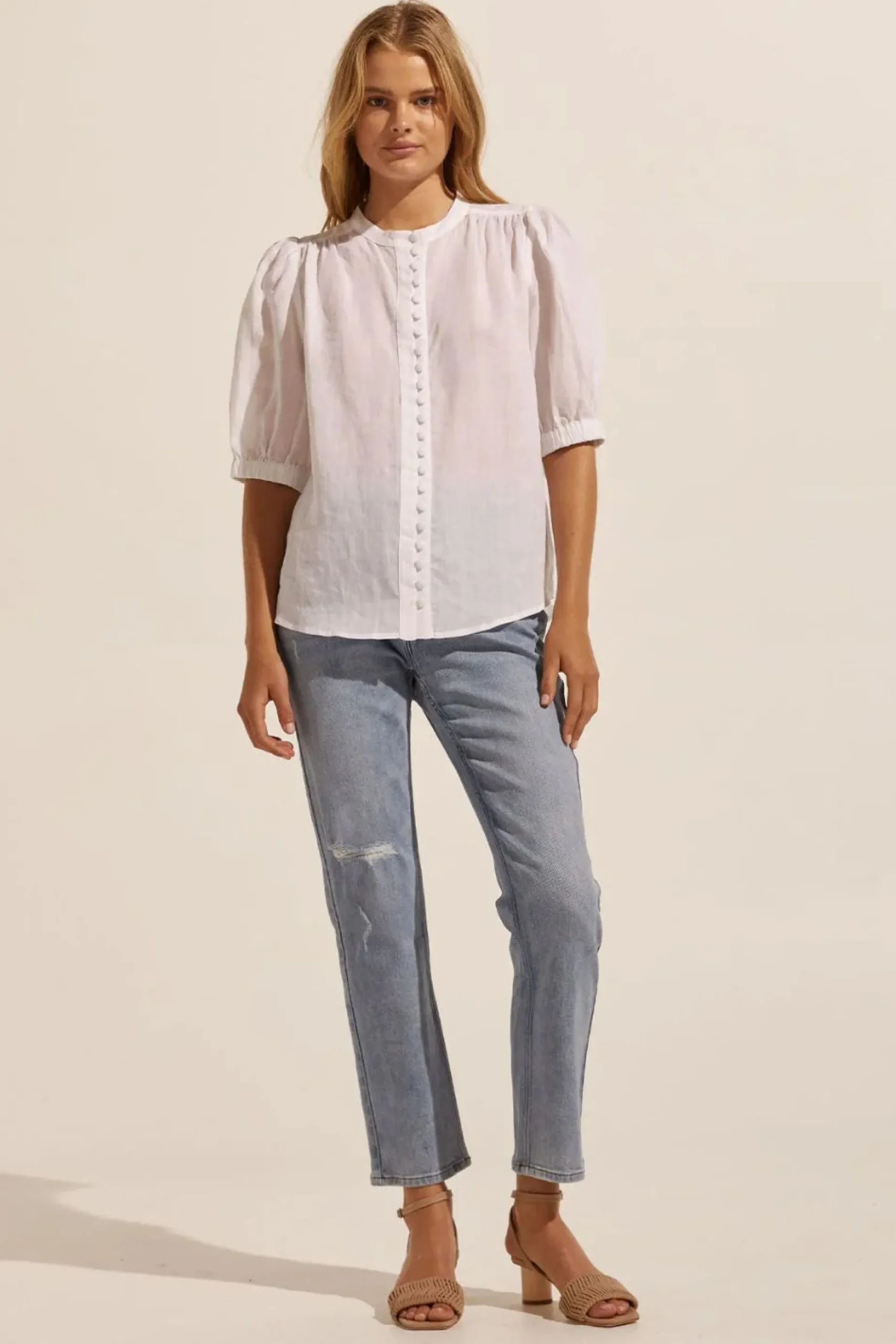 ZK React Jean DISTRESSED DENIM