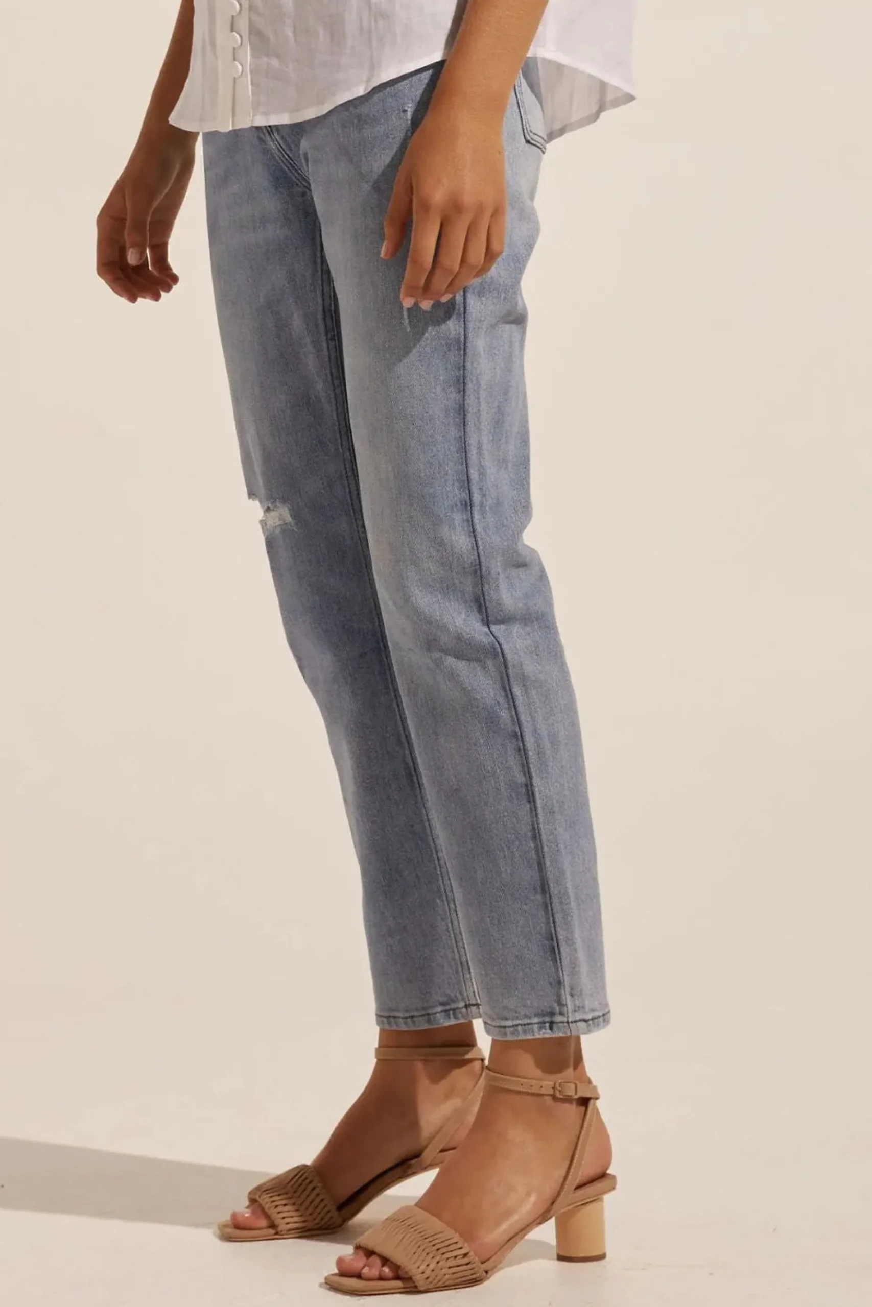 ZK React Jean DISTRESSED DENIM