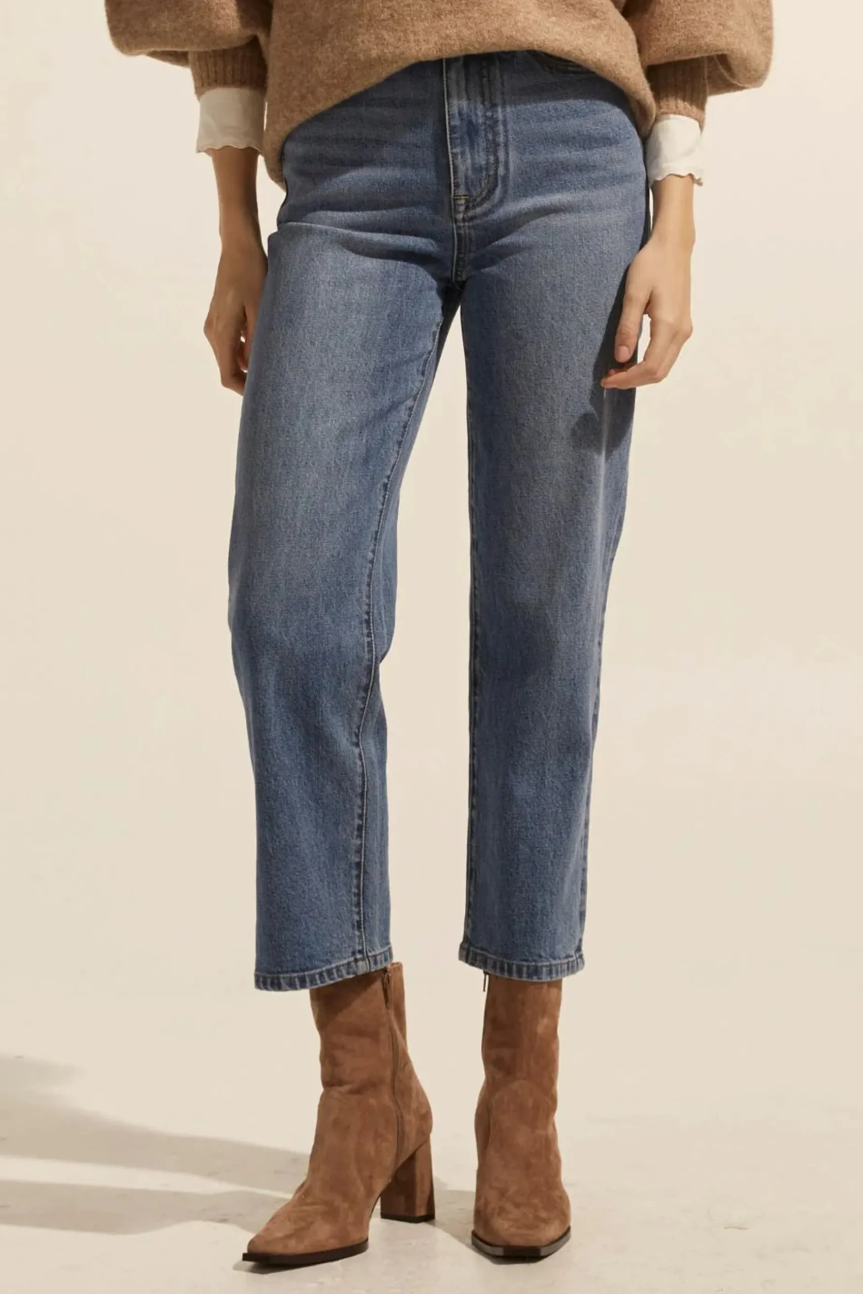 ZK Tariff Jean MID WASH DENIM
