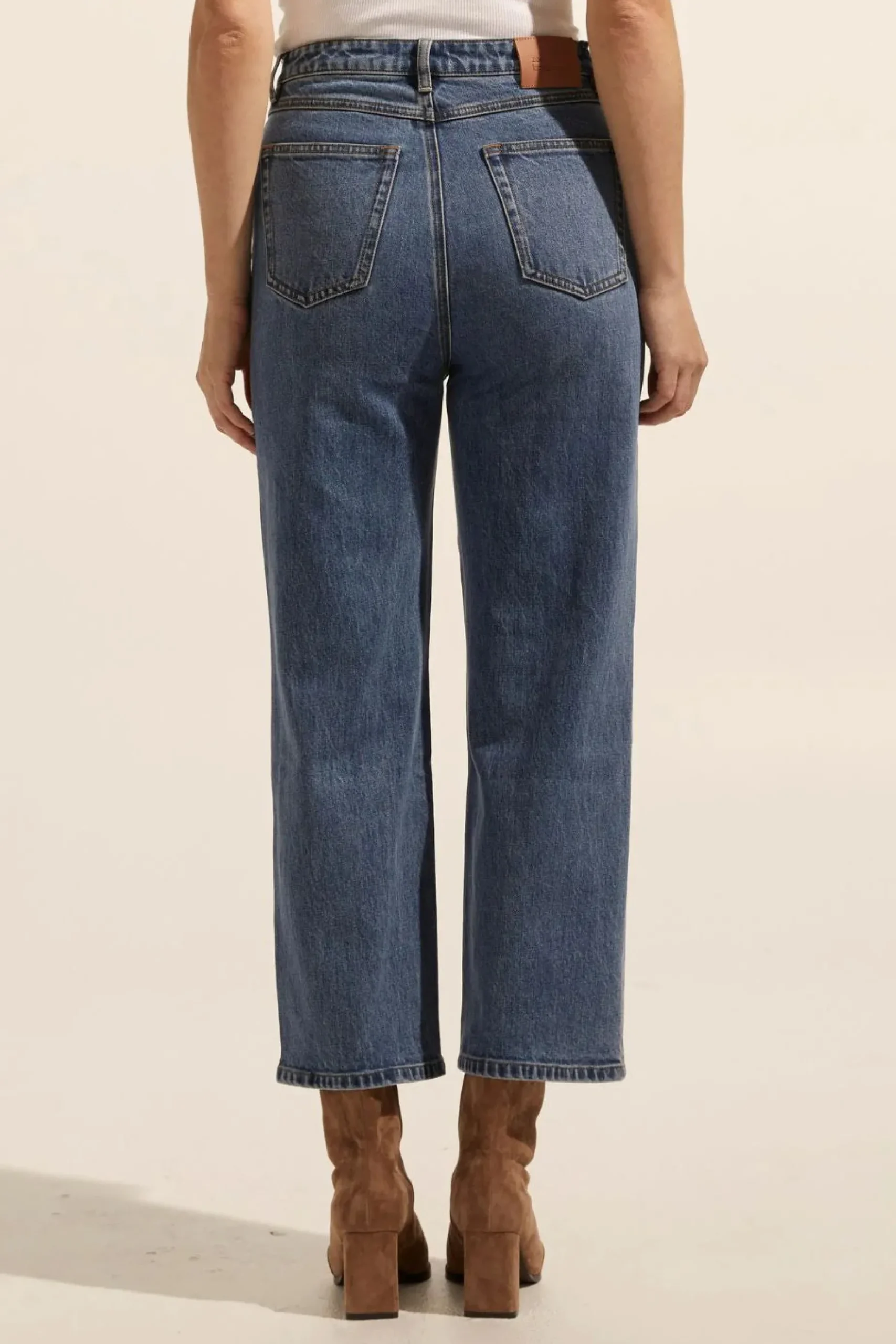ZK Tariff Jean MID WASH DENIM