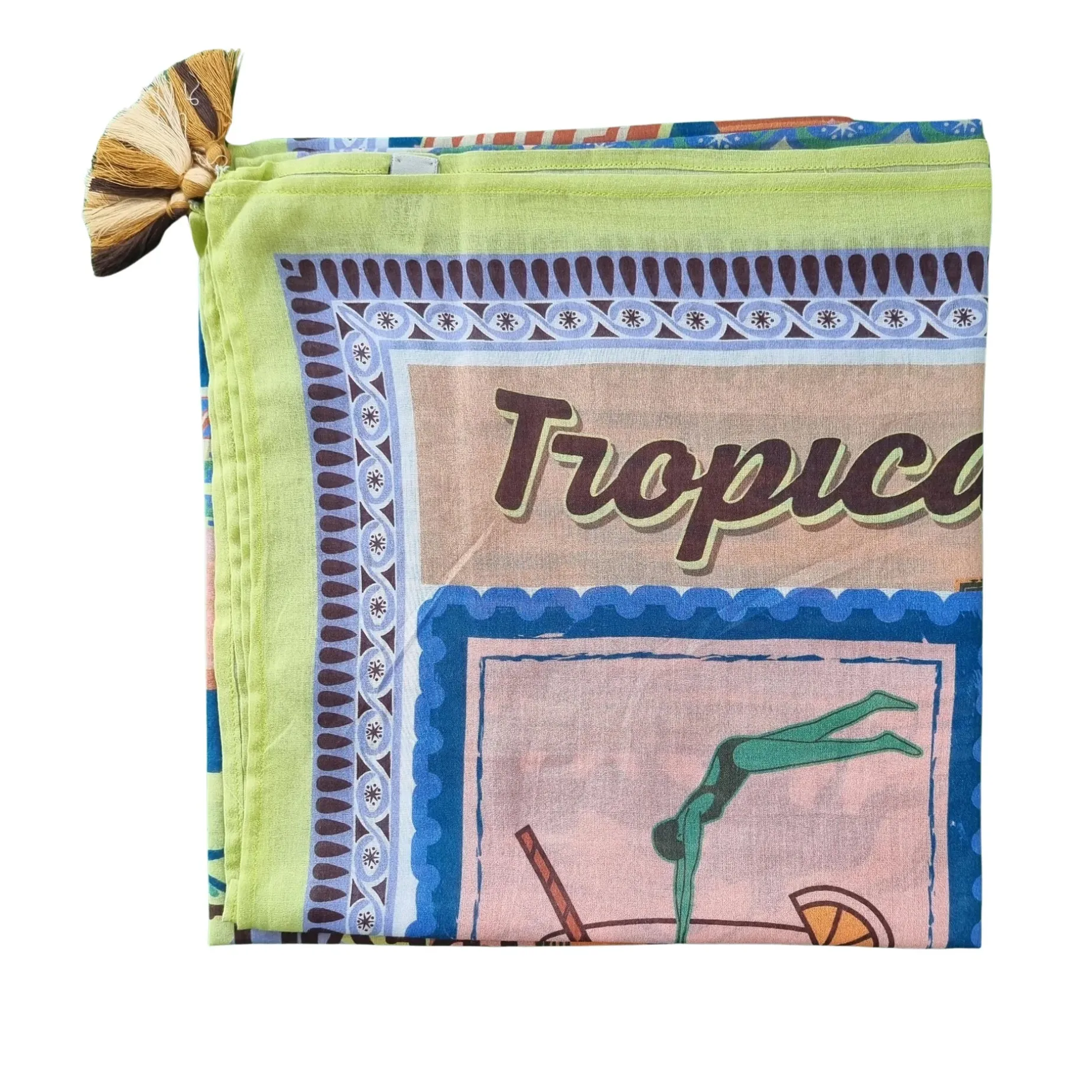 ZODA Scarf TROPICO GREEN