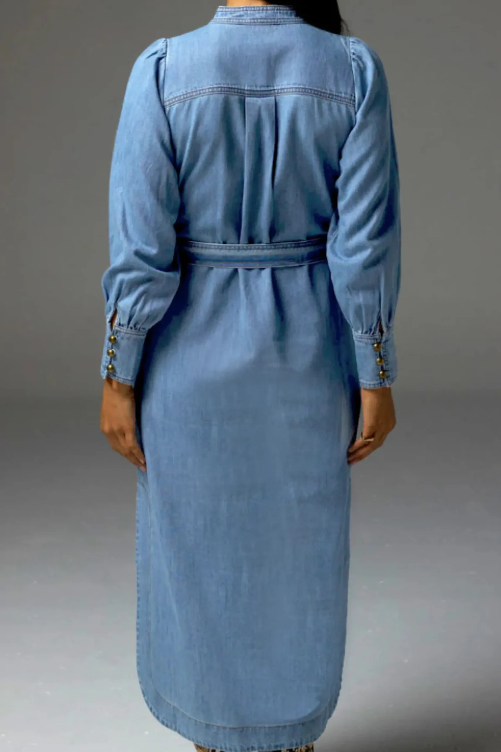Zoe Kratzmann Snapshot Dress LIGHT WASHED DENIM